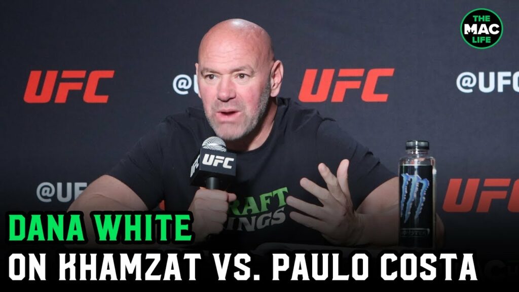 Dana White talks Khamzat Chimaev/Paulo Costa run-in: "Fighters will be fighters"