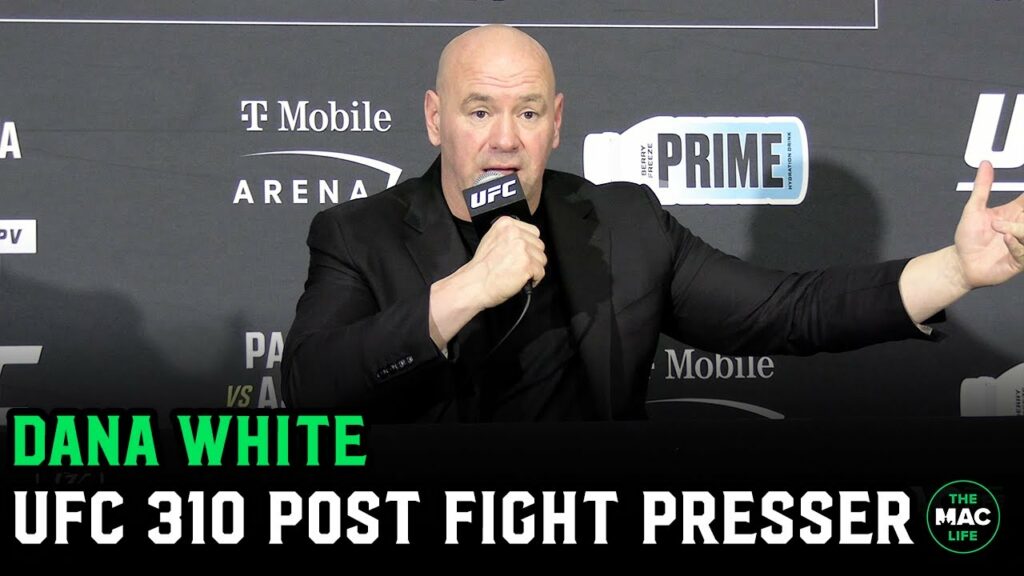 Dana White vs. Reporters: “Is this tonight stupid question night?” | UFC 310 Post Presser