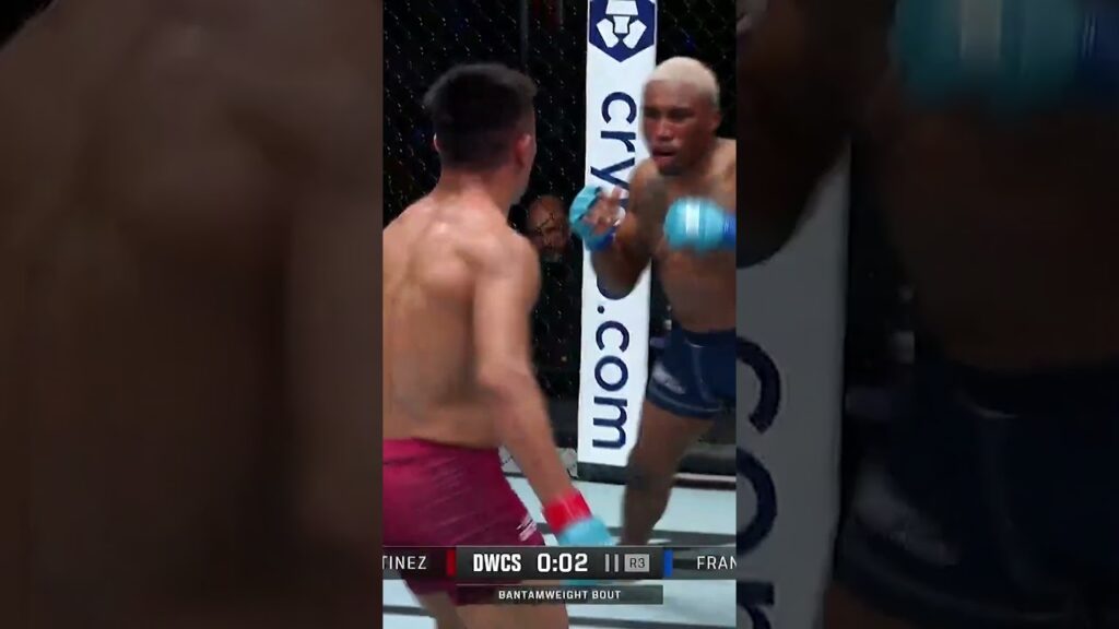 Dana White was ON HIS FEET 👏 #DWCS