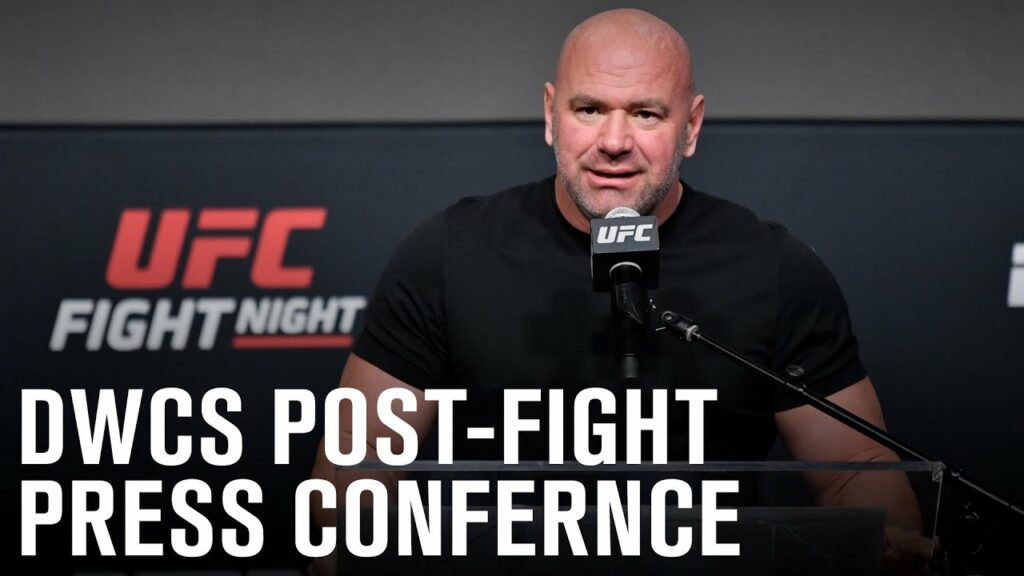 Dana White's Contender Series Post-fight Press Conference | Week 8