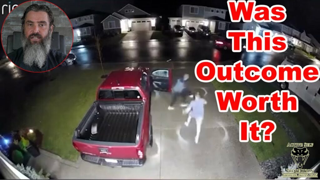 Danger Awaits Homeowner Who Confronts Car Thief