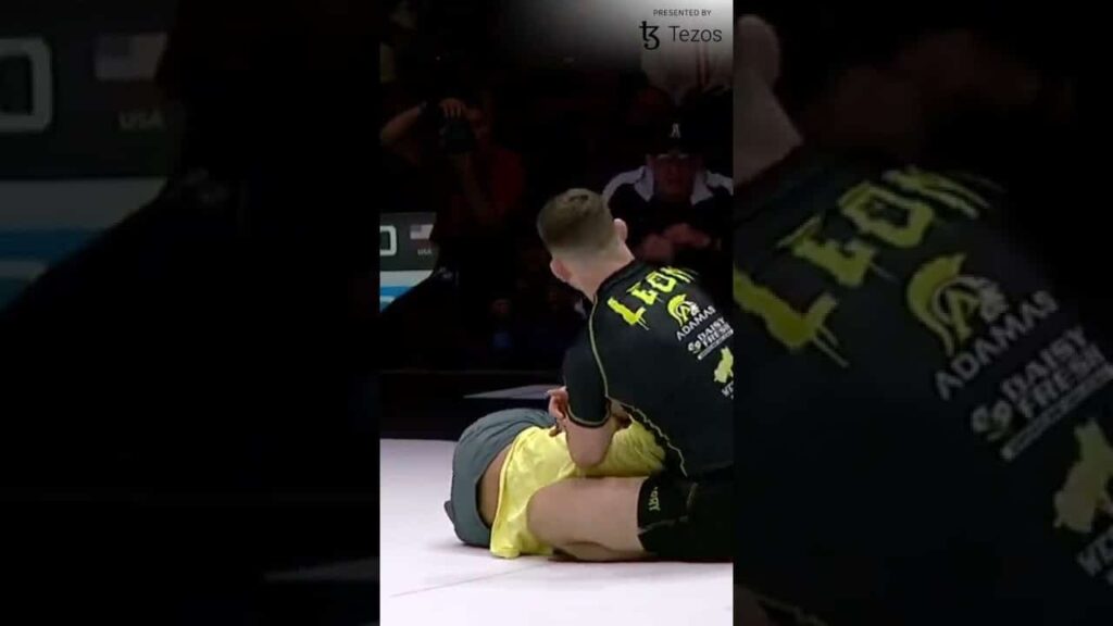 Dante Leon submits Magid Hage at ADCC