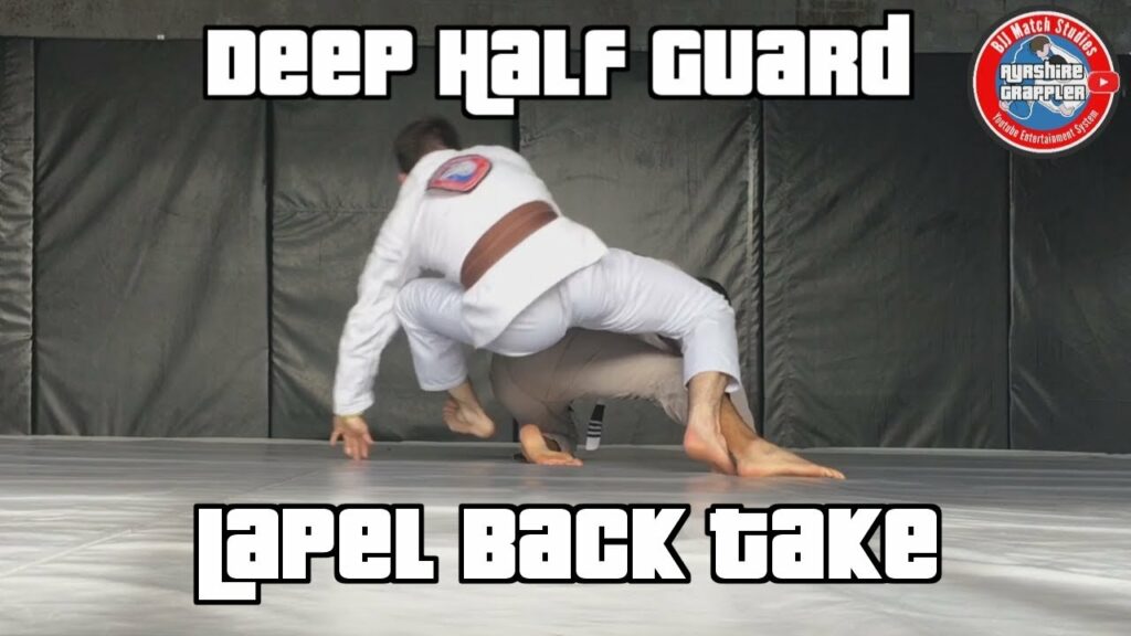 Deep Half Guard - Lapel Back Take