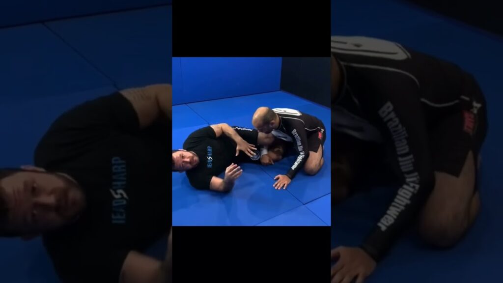 Defending Over Hook from Knee Knee Shield by TOM DEBLASS