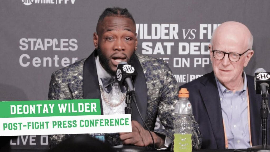 Deontay Wilder reacts to Tyson Fury Fight | Post-Fight Press Conference