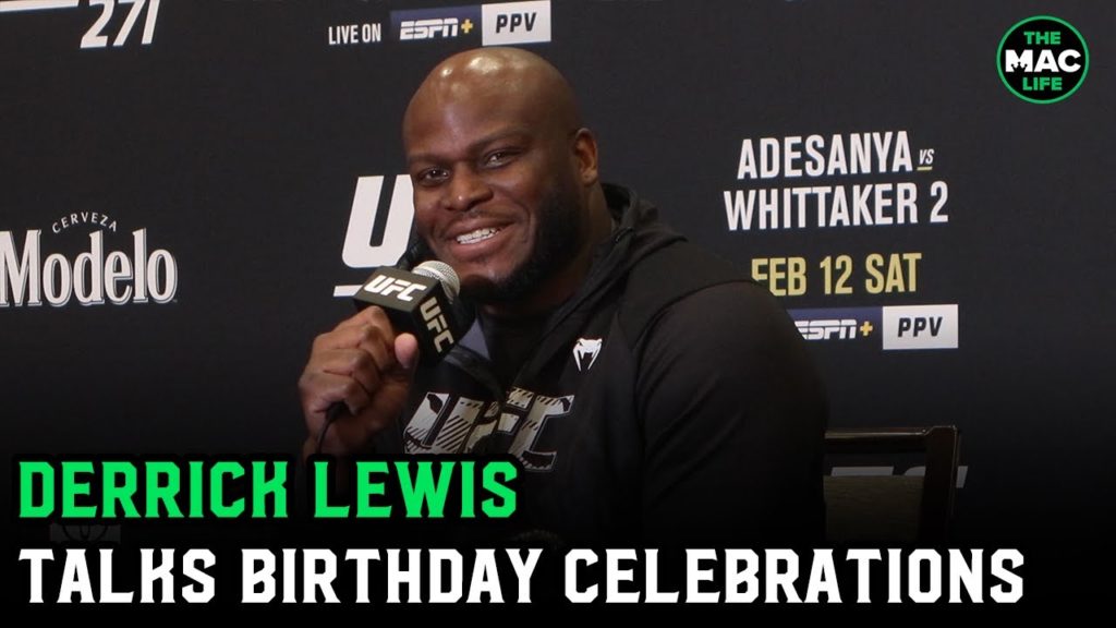 Derrick Lewis reveals birthday celebrations: 'Me and my wife did some things we never tried before'