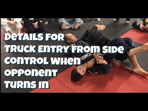 Details for Truck Entry from Side Control When Opponent Turns In  | Jiu Jitsu Brotherhood