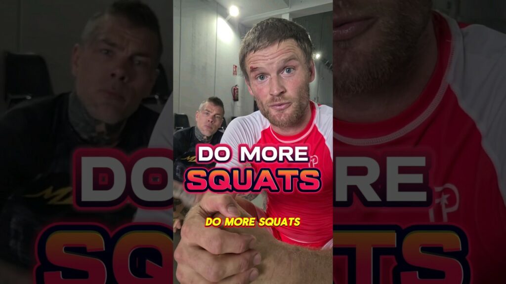 Do more squats! Try this tip if your double leg takedowns are sloppy #bjj