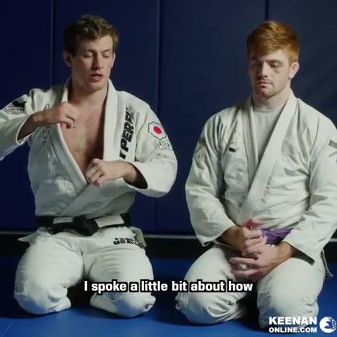 Double Collar Choke from the back by Keenan Cornelius