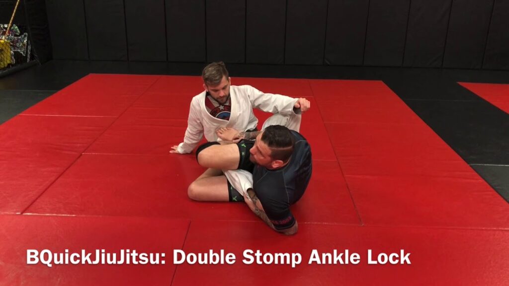 Double Stomp Ankle Lock