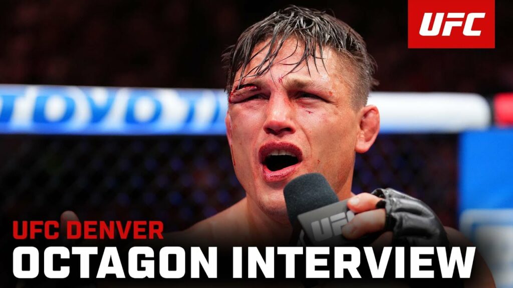 Drew Dober Octagon Interview | UFC Denver