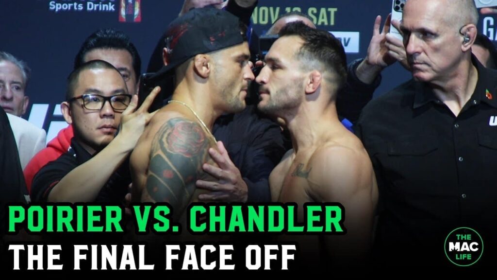 Dustin Poirier vs. Michael Chandler Final Face Off | UFC 281