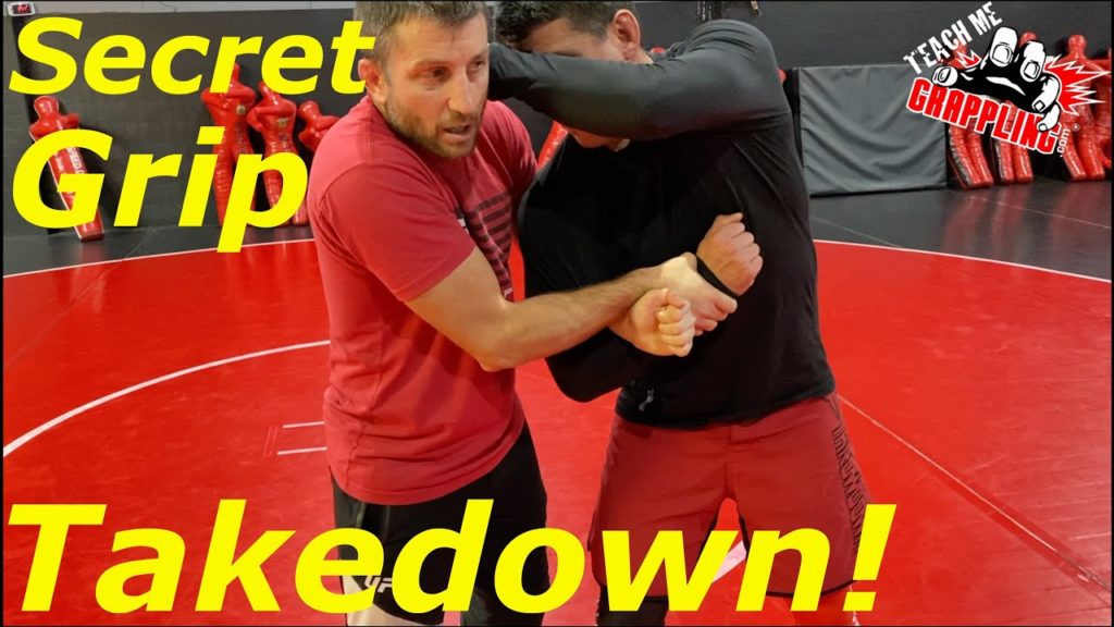 EASY Takedown with a 2 on 1 Keylock!