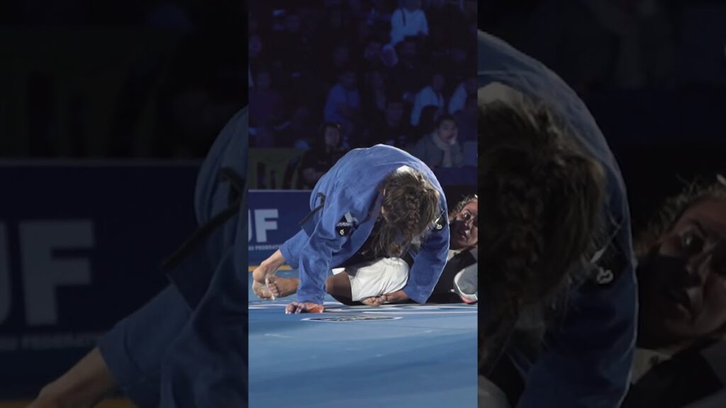 EPIC Toe Hold by Luiza Monteiro at the 2024 #IBJJF Worlds Final 🔥 #jiujitsu #bjj #shorts