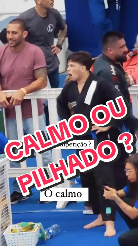 Eai, quem é você ? Calmo ou pilhado ? -  How do you look before the fight? Cal