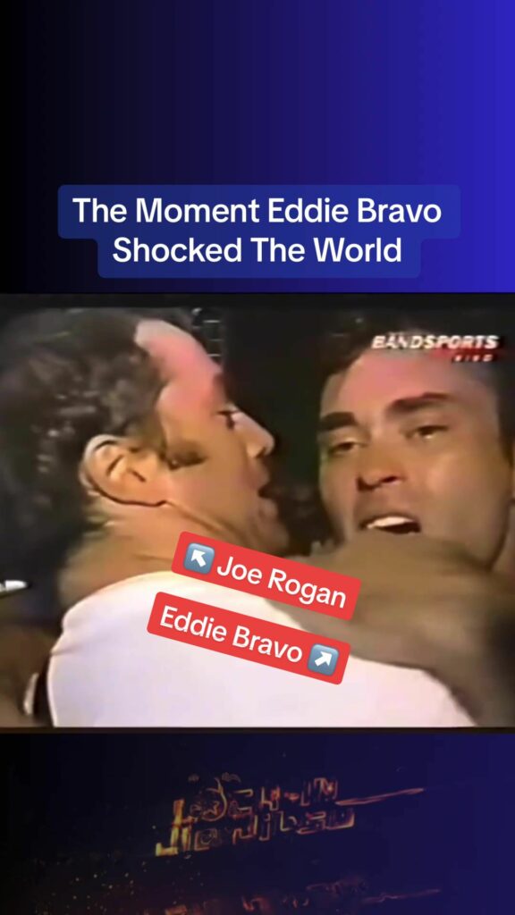 Eddie Bravo Submits Royler Gracie with a Brutal Triangle Choke, Eddie Breaks Do