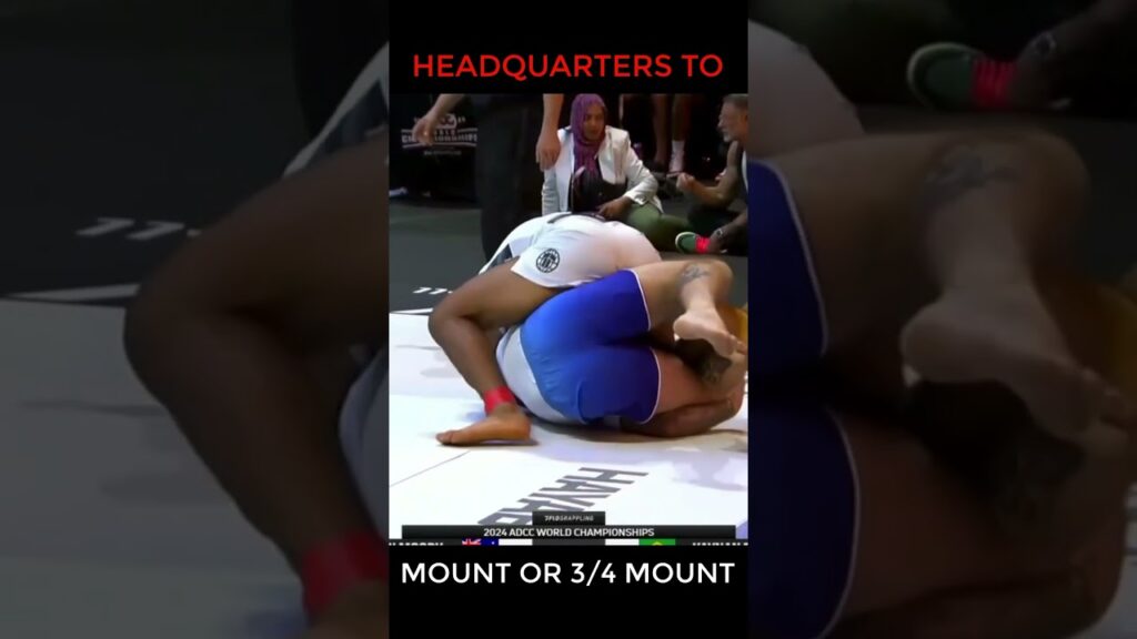 Effective Headquarters to Mount and 3/4 Mount with Kaynan Duarte #bjj  #adcc