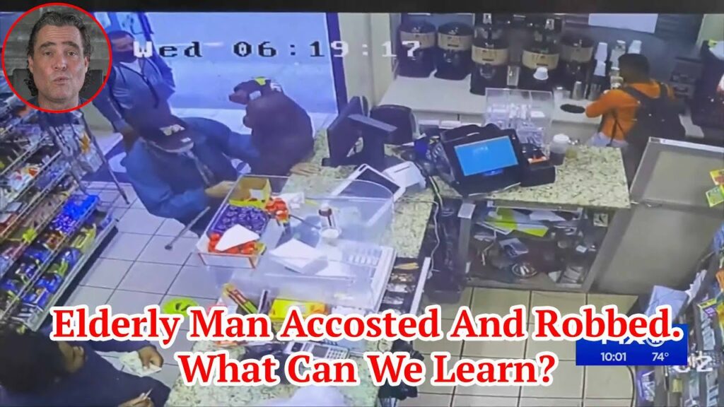 Elderly Man Accosted And Robbed; What Can We Learn?