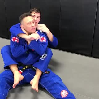 Ezekiel from the back by Renzo Gracie