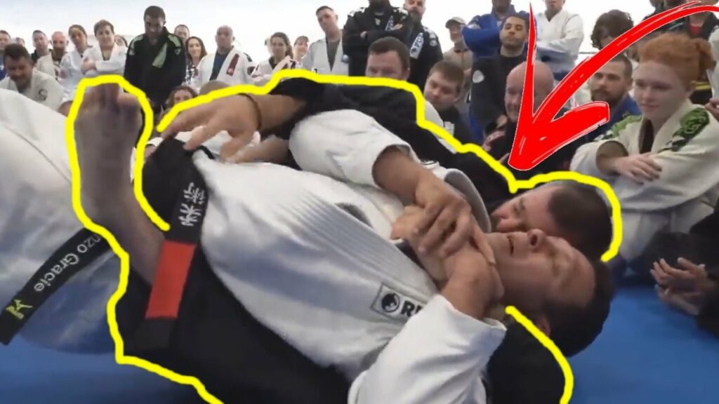 FAIXA MARROM CHAMA RENZO GRACIE PARA SAIR NA MÃO DURANTE O SEMINÁRIO - VEJA O ESTRAGO