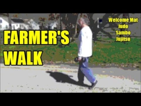 FARMER'S WALK Great for Strength and Cardio Training