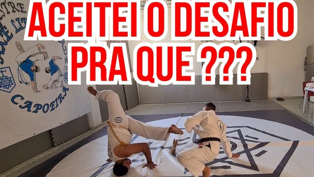 FUI DESAFIADO PELO MESTRE DE CAPOEIRA E PASSEI VERGONHA