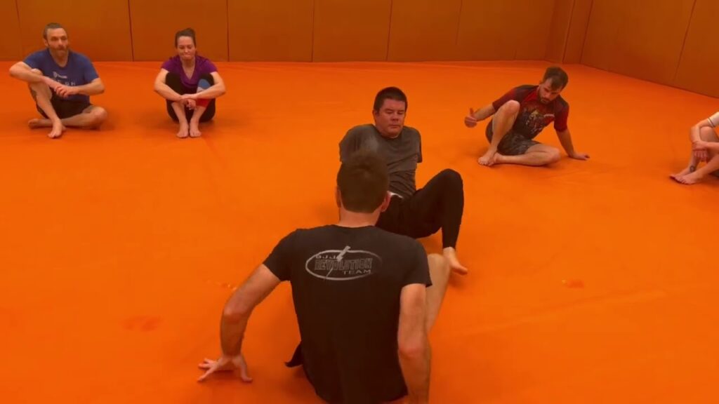 False Reap Entry to the Saddle and Transition to Outside Heel Hook with Steering Wheel Grip