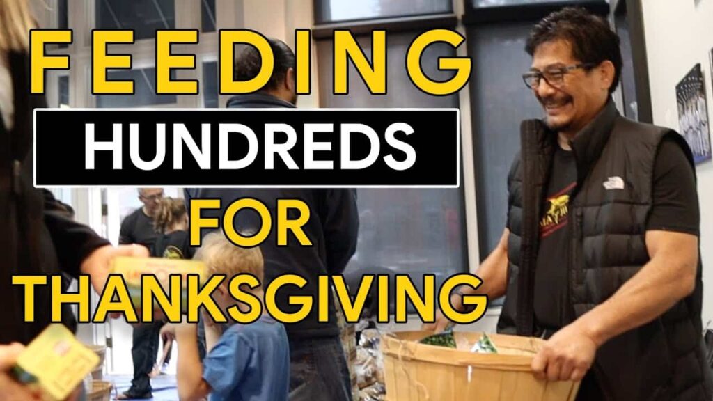 Feeding 200 Veteran Families - A Kama Jiu-Jitsu Thanksgiving