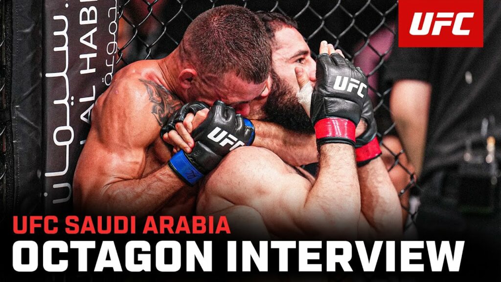 Felipe Lima Octagon Interview | UFC Saudi Arabia