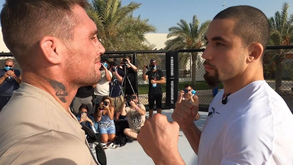 Fight Island 3: Whittaker vs Till Beach Faceoff