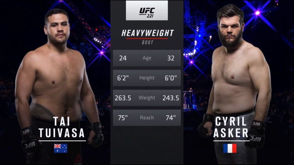 Fight Night Adelaide Free Fight: Tai Tuivasa vs Cyril Asker