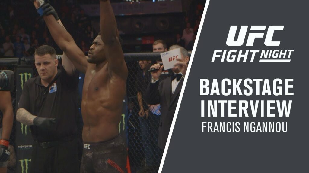 Fight Night Beijing: Francis Ngannou "The Goal Tonight was to Wake Up The Real Predator"