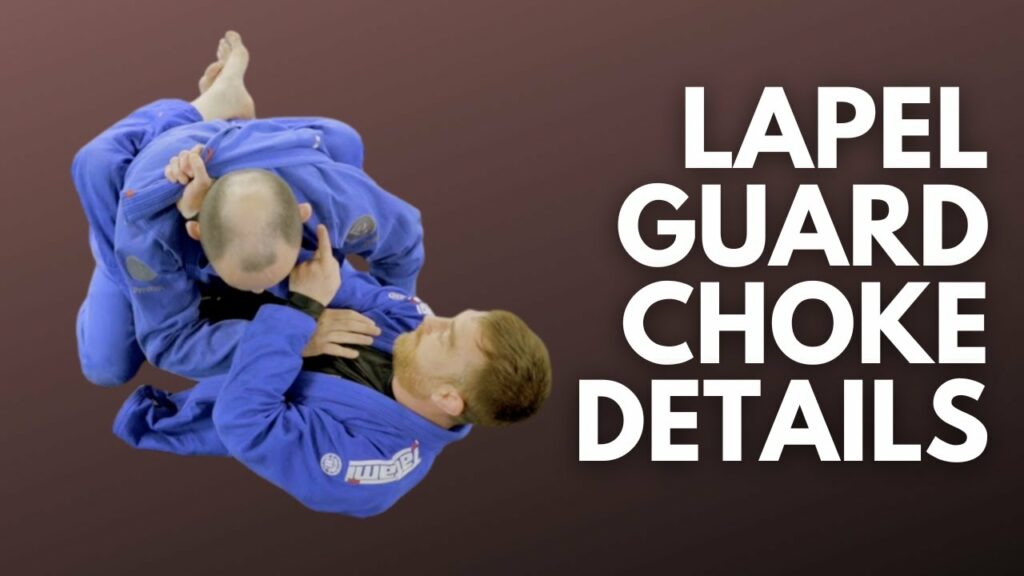 Fix Your Lapel Guard Choke