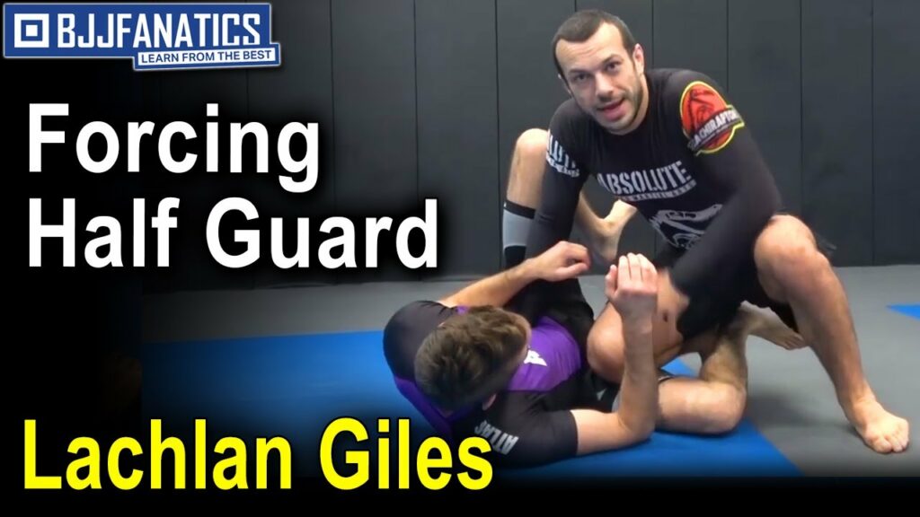 Forcing Half Guard - Clearing Line of Feet by Lachlan Giles