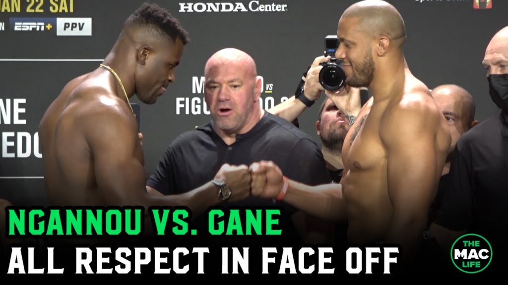 Francis Ngannou vs. Ciryl Gane Final Face Off