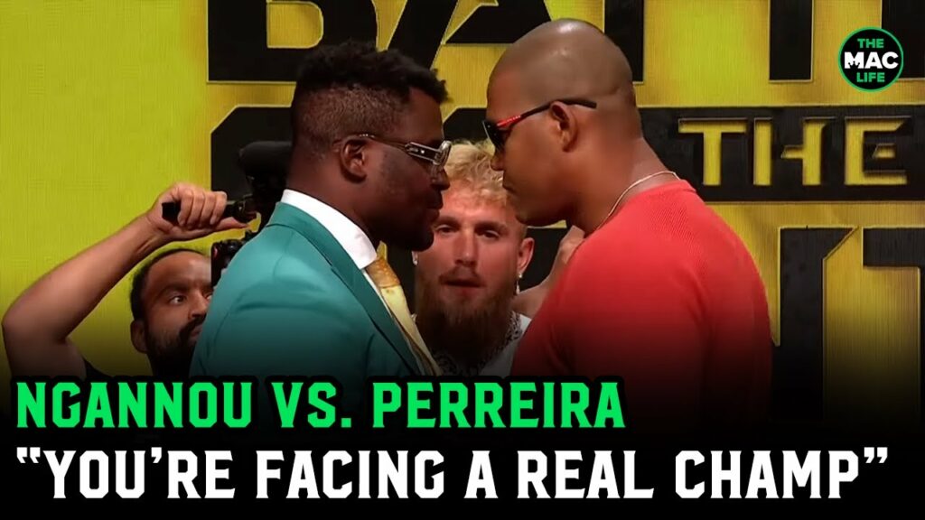 Francis Ngannou vs. Renan Ferreira Face Off: "You're going to face a real champion"