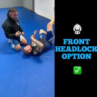 Front Headlock To Side Control Kimura