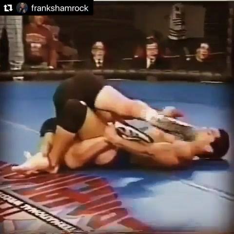 Fucking badass and back in the day @frankshamrock