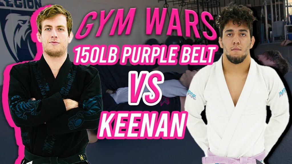 GYM WARS - 150lb Purple Belt VS Keenan Cornelius