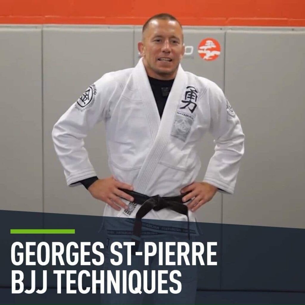 Georges St-Pierre teaches BJJ