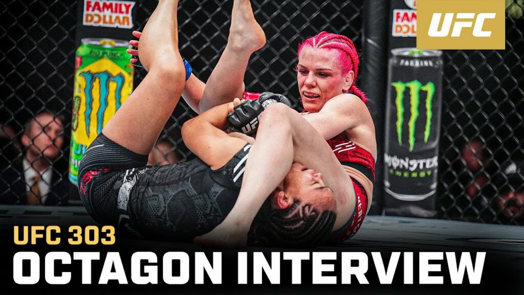 Gillian Robertson Octagon Interview | UFC 303