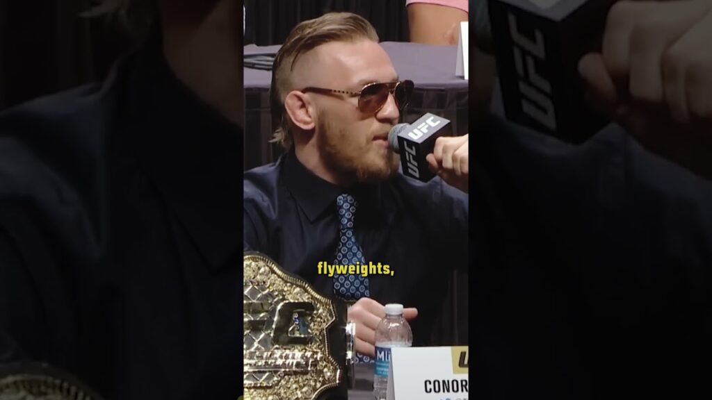 Give McGregor the mic & you never know what's going to happen 🤣 #UFC303