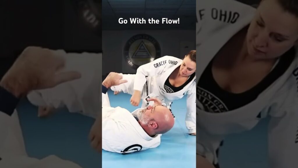 Go With the Flow! Counter to the Scissor Sweep #bjj #jiujitsu #grappling