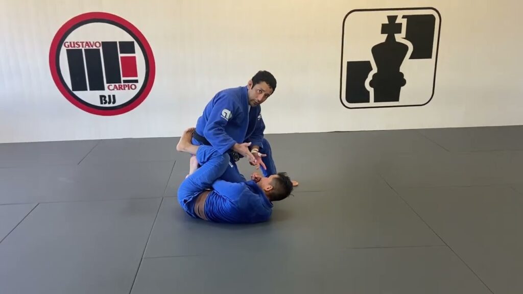 Guard Pass: Long Step Pass to Armbar from Sit Up Guard