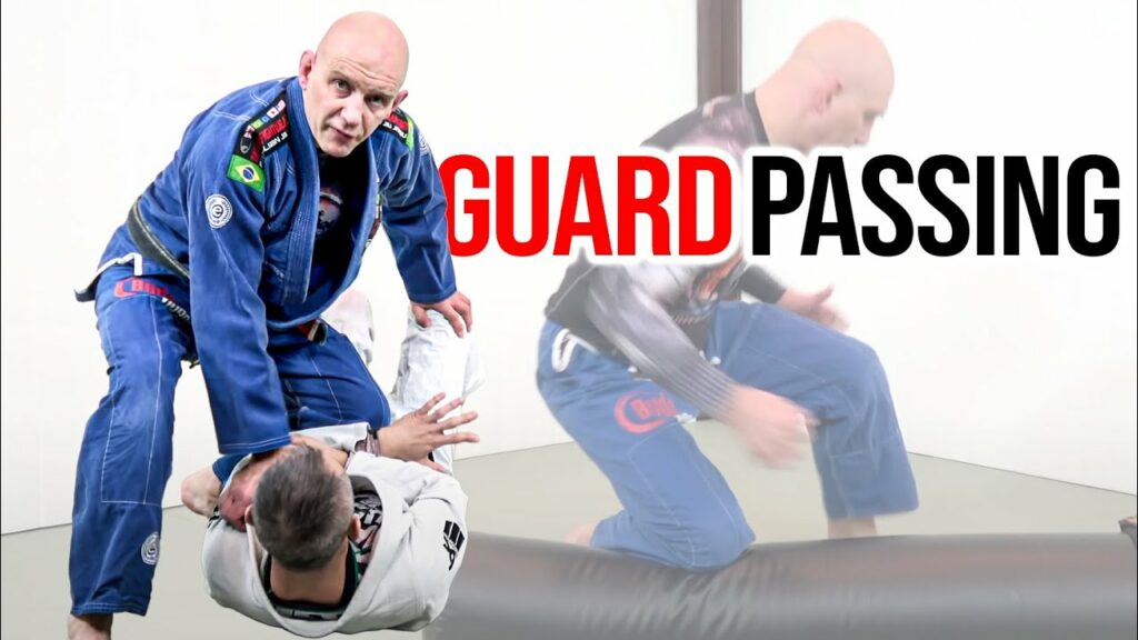 Guard Passing Solo Drill on a Heavy Bag