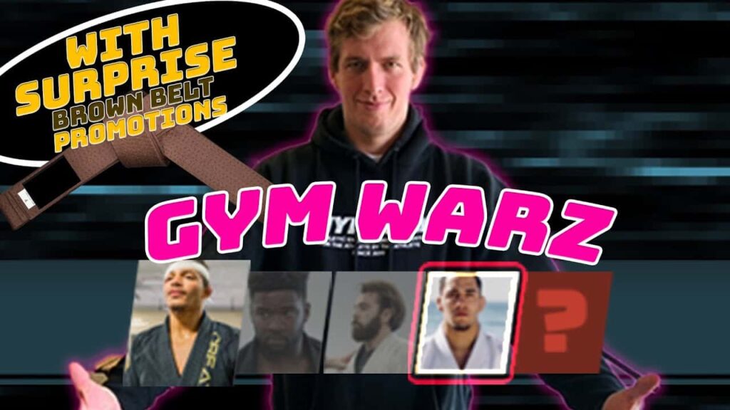 Gym Warz: 2 Purple Belts Battle It Out - PLUS A Surprise Double Brown Belt Promotion!