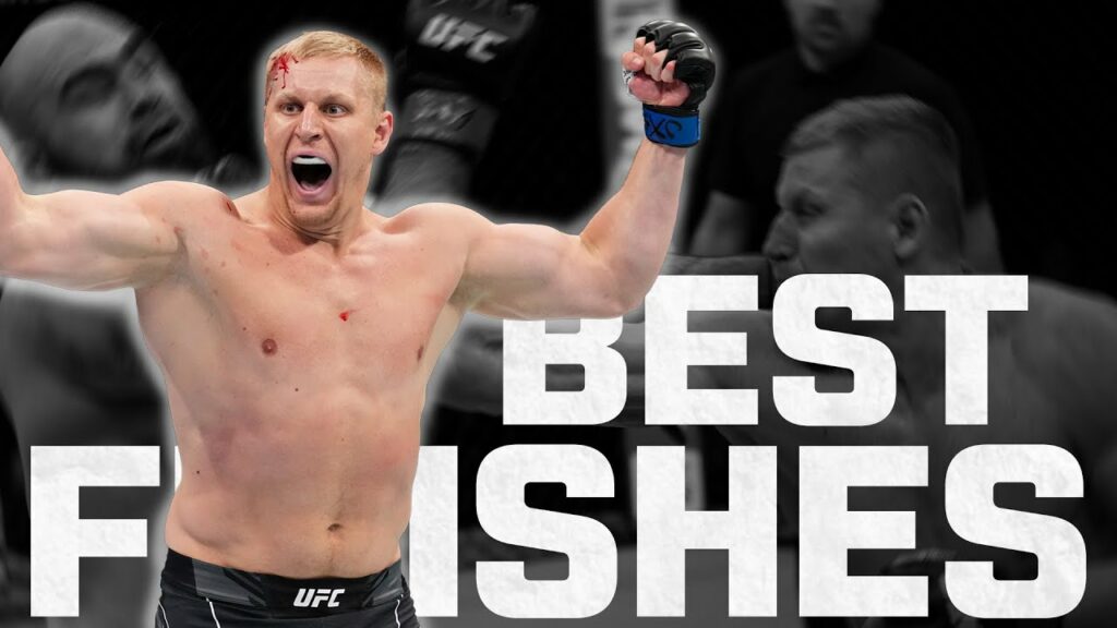 HE'S OUT ON HIS FEET! 😴 | Sergei Pavlovich's Best Finishes | UFC Saudi Arabia