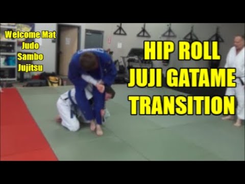 HIP ROLL JUJI GATAME TRANSITION Throw to Armlock