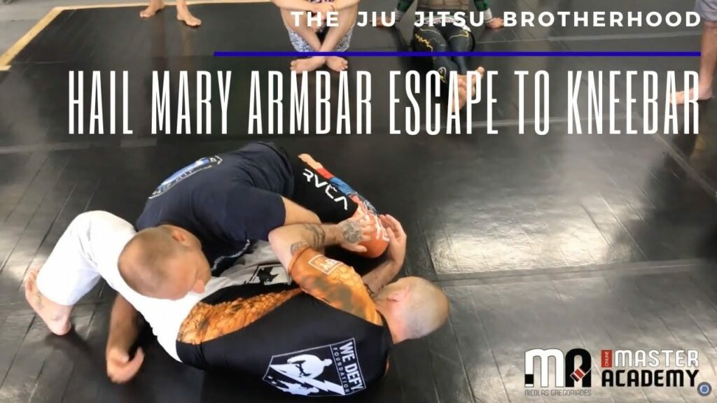 Hail Mary Armbar Escape to Kneebar | Jiu Jitsu Brotherhood