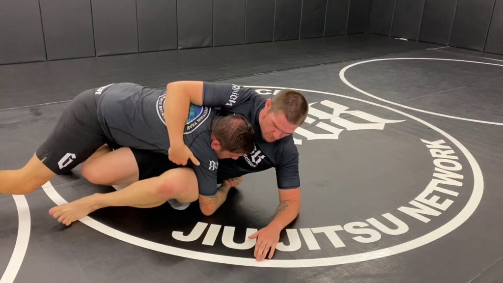 Half Guard Bodylock Sweep to Mount